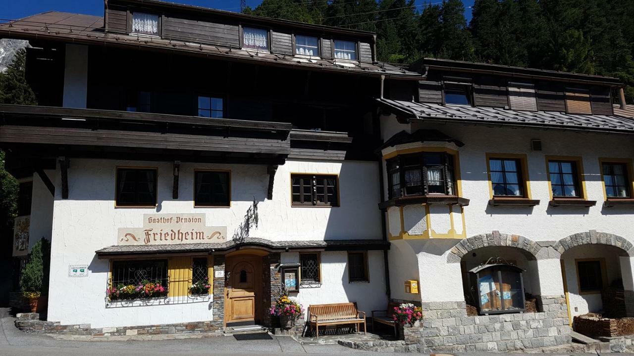 Hotel Garni Friedheim 圣安东阿尔贝格 外观 照片
